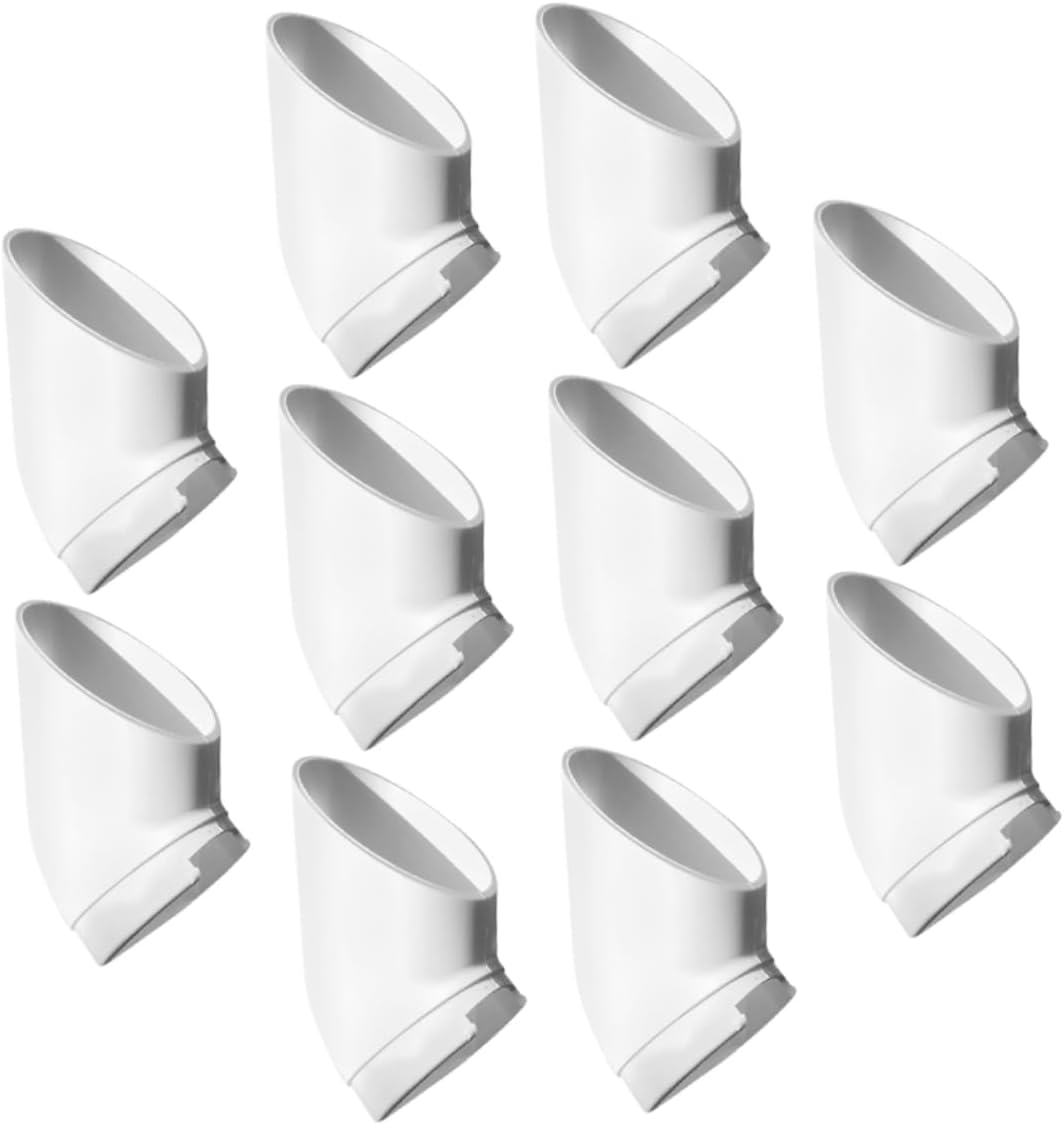 GAROZATION 10Pcs Hydroponic Tower Nursery Cups Mesh Plastic Planting Cups for Indoor and Outdoor Soil-Free Gardening with 38Mm Hole Diameter Suitable for Seedlings and Small Orchids