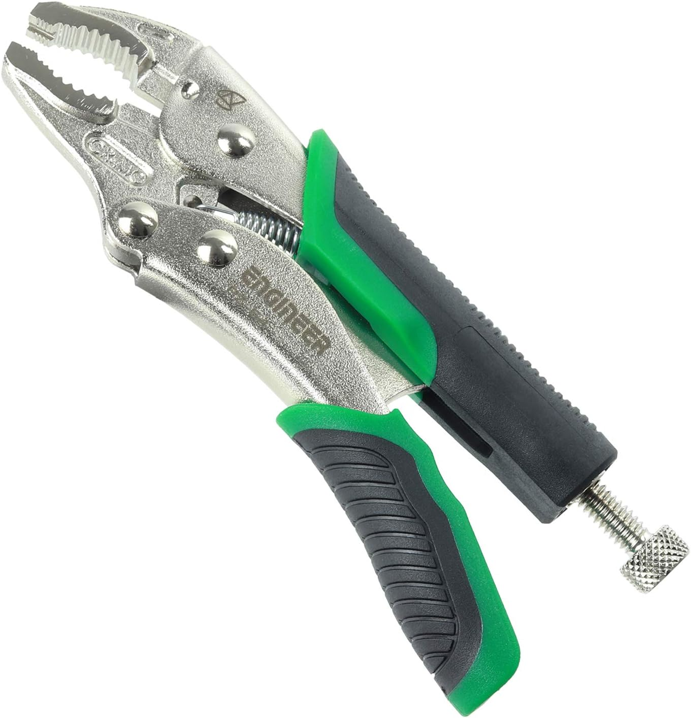 ENGINEER Pz-64 Locking Pliers, Black/Green image number 3