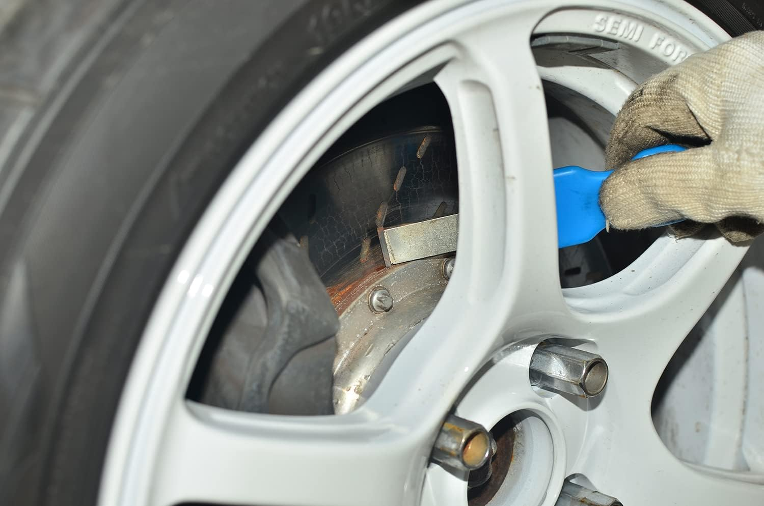 ITEQ 2 PCS Carbide Scraper Set, Carbon Steel Super Scraper Tip, Remove Gasket, Carbon, Rust and Metal Buildup, Clean Disc Brake Caliper Slides image number 3