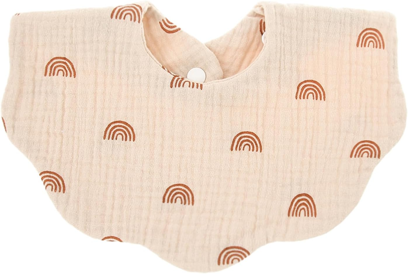 ZONEY Baby Bandana Dribble Bibs 4 Pack, 4 Layer Cotton Wave Muslin Baby Bibs with 2 Adjustable Snap, Soft and Absorbent Baby Drool Bibs for Newborns, Toddlers, Boys and Girls Teething image number 3