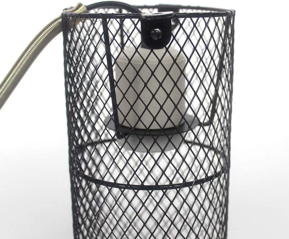Abu I Pet Reptile Anti-Scald Lamp Shade Heat Light Ceramic Lamp Holder AU Plug image number 6