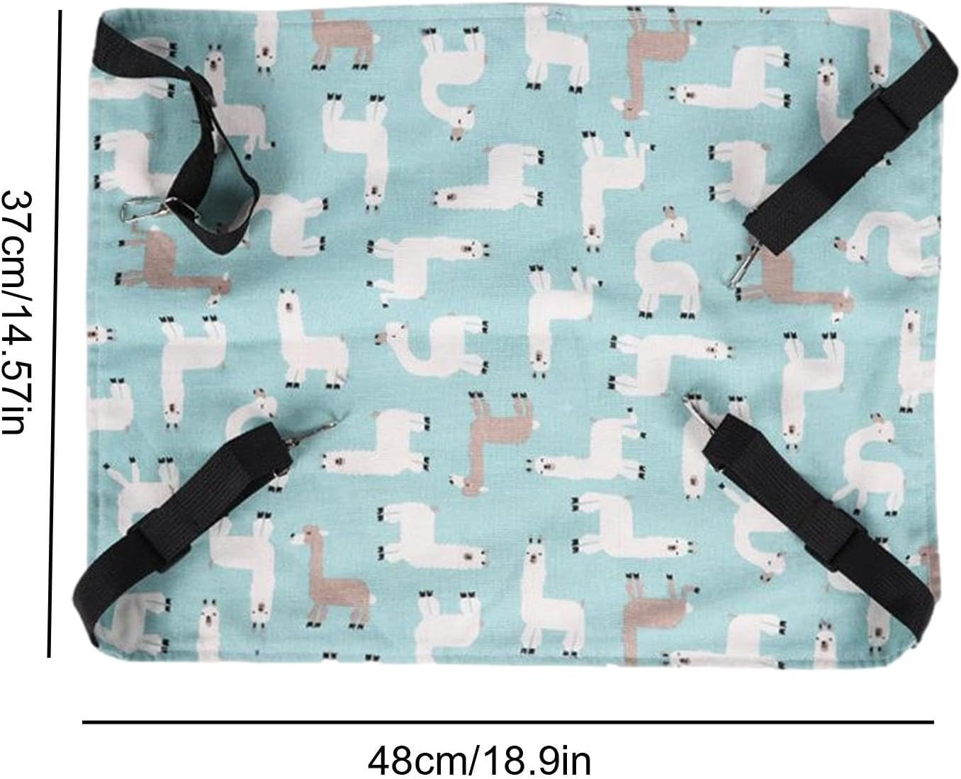 Cat Cage Hammock, Dog Hammock Beds, Cartoon Hanging Pet Bed, Soft Cat Beds with Metal Hook, Cute Pet Beds for Home, Cages, Kennels image number 2