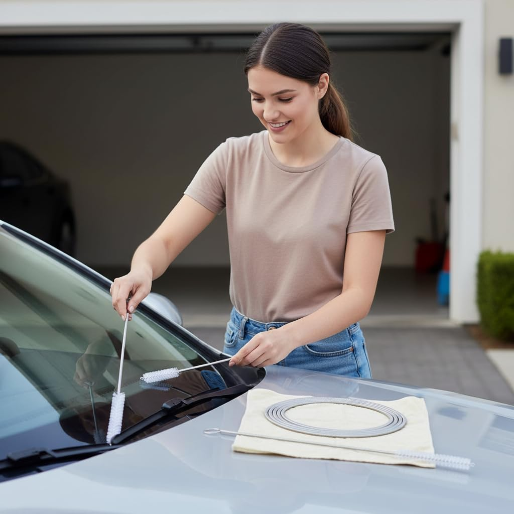 Wire Brush Pipe Cleaner for Car Sunroof, Drain Snake, Brush Cleaner, 60-Inch Length - by Ruibex image number 2