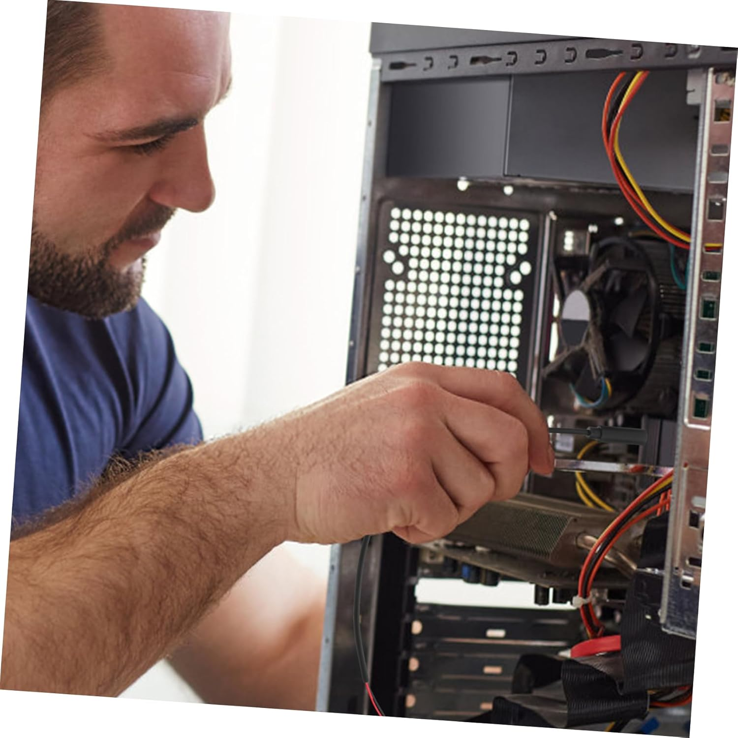 Tofficu 10Pcs Female Plug to Bare Wire Audio Cable Durable Mono Plug Jack Connector for Headphones Earphones Microphones and Media Players for Cable Repair image number 3