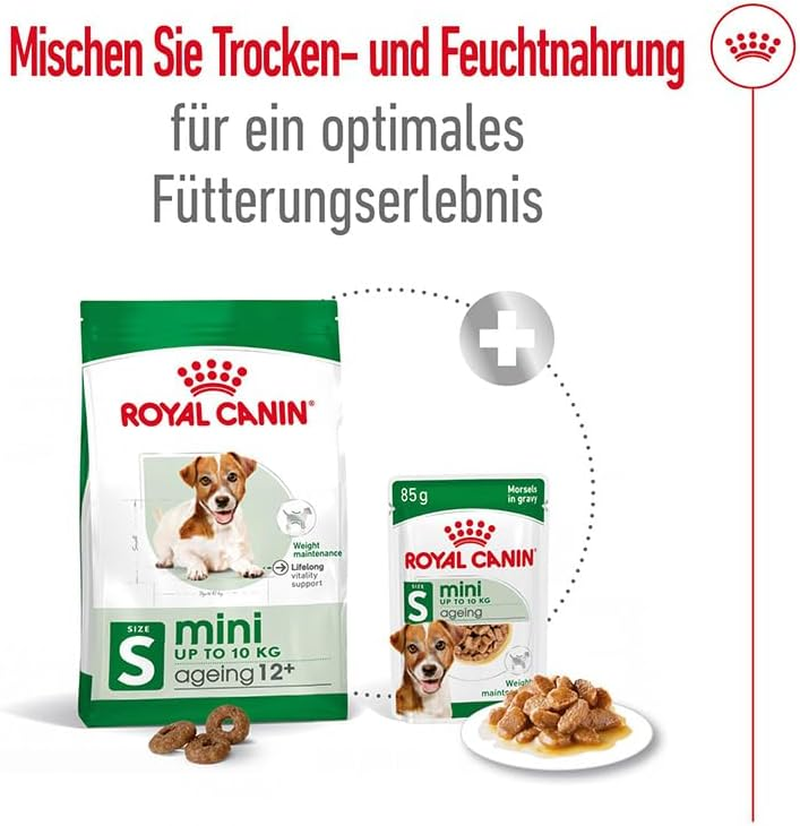 Royal Canin Canine Mini Ageing +12 Wet Dog Food 12X85G image number 5