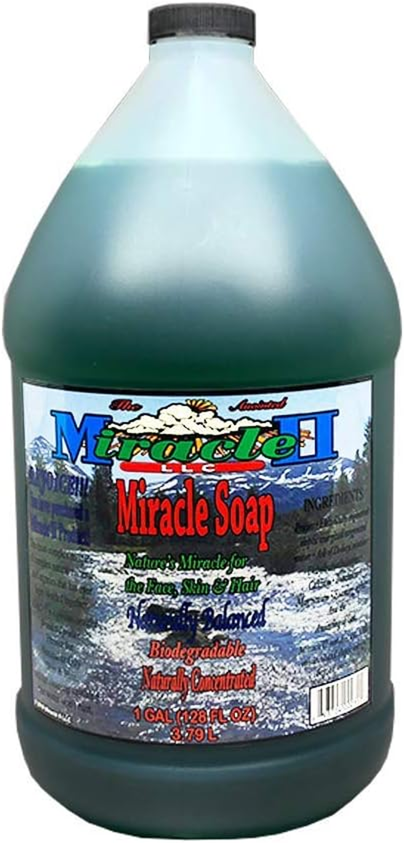 Miracle II Regular Soap - 1 Gallon (128 Oz) image number 3