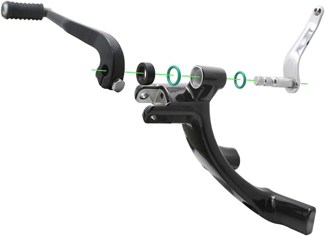 For Harley Softail Rider Extended Standard Forward Control Kit W/Footboards Floorboards 2018-Up (Black Forward Control) image number 5