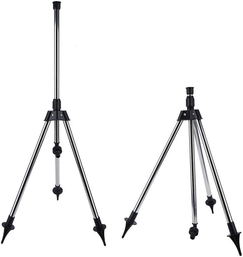 EVTSCAN G1/2" Adjustable Sprinkler Tripod - Tripod Base Gardening Watering Spray Holder Irrigation Sprinkler Tool Lawn Yard Sprinkler Equipment Supplies for Tower Sprinkler Large Coverage image number 5