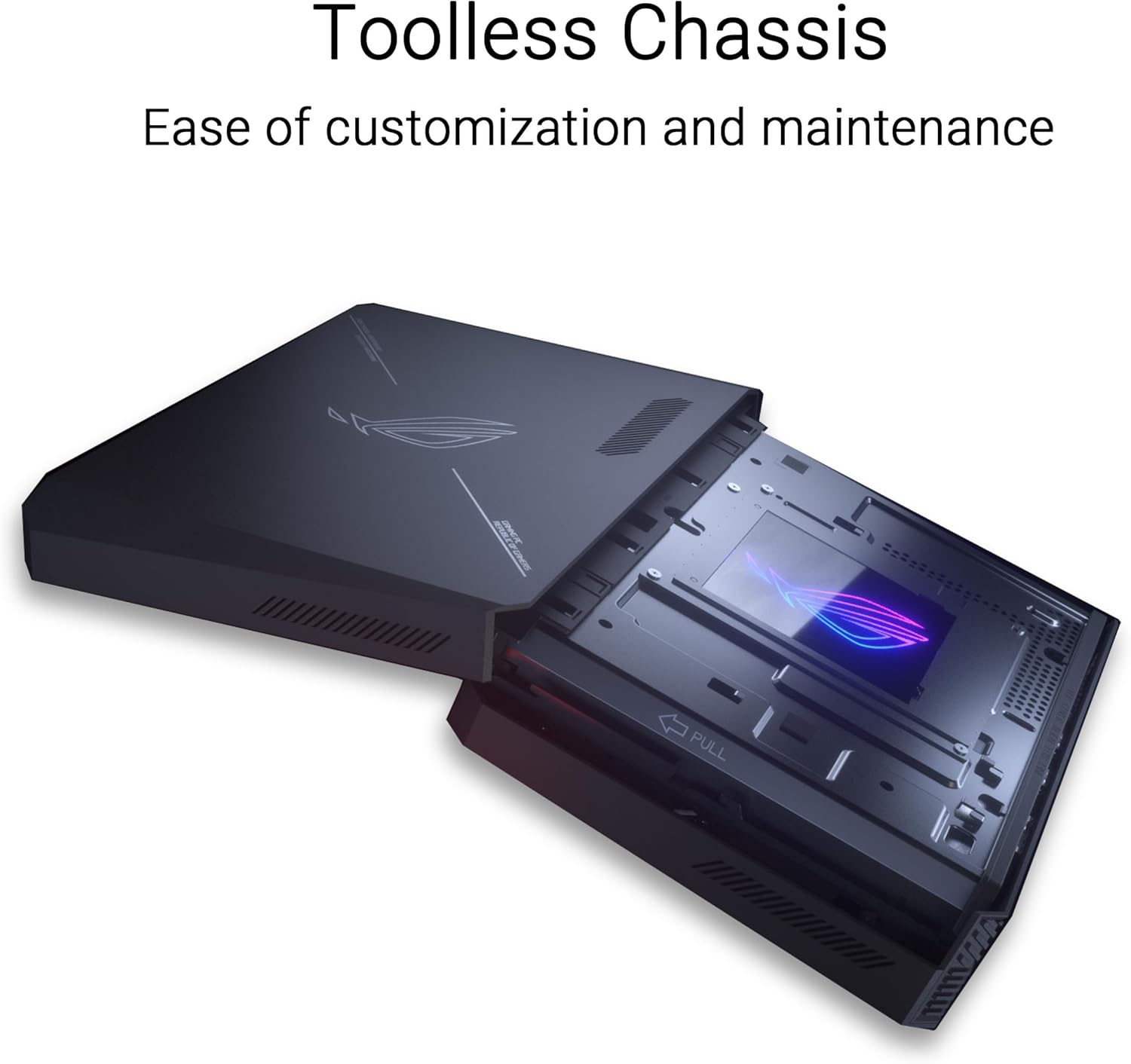 ASUS ROG NUC 970 Mini Gaming PC - Intel&reg; Core Ultra 9 185H | Geforce RTX 4070 8GB GDDR6 | 32GB DDR5 RAM | 1TB M.2 SSD | Wi-Fi 6E | Windows 11 Home image number 1