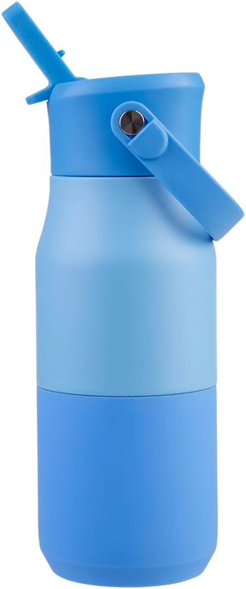 Oasis Stainless Steel Double Wall Insulated 'Jnr' Drink Bottle W/Sipper 400Ml - Blue image number 1