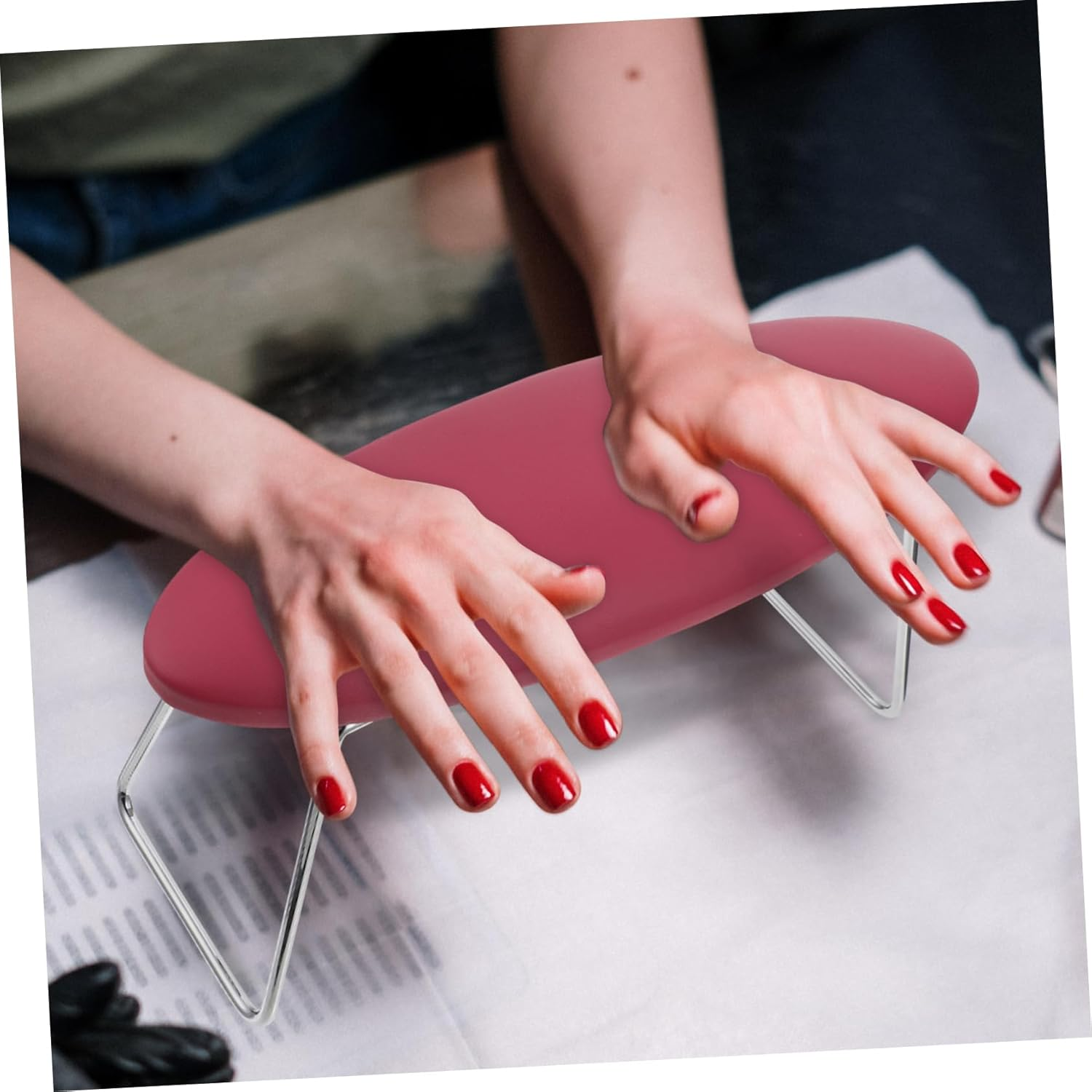 NOLITOY Soft Comfortable Manicure Hand Pillow Nail Art Accessory Arm Rest Cushion