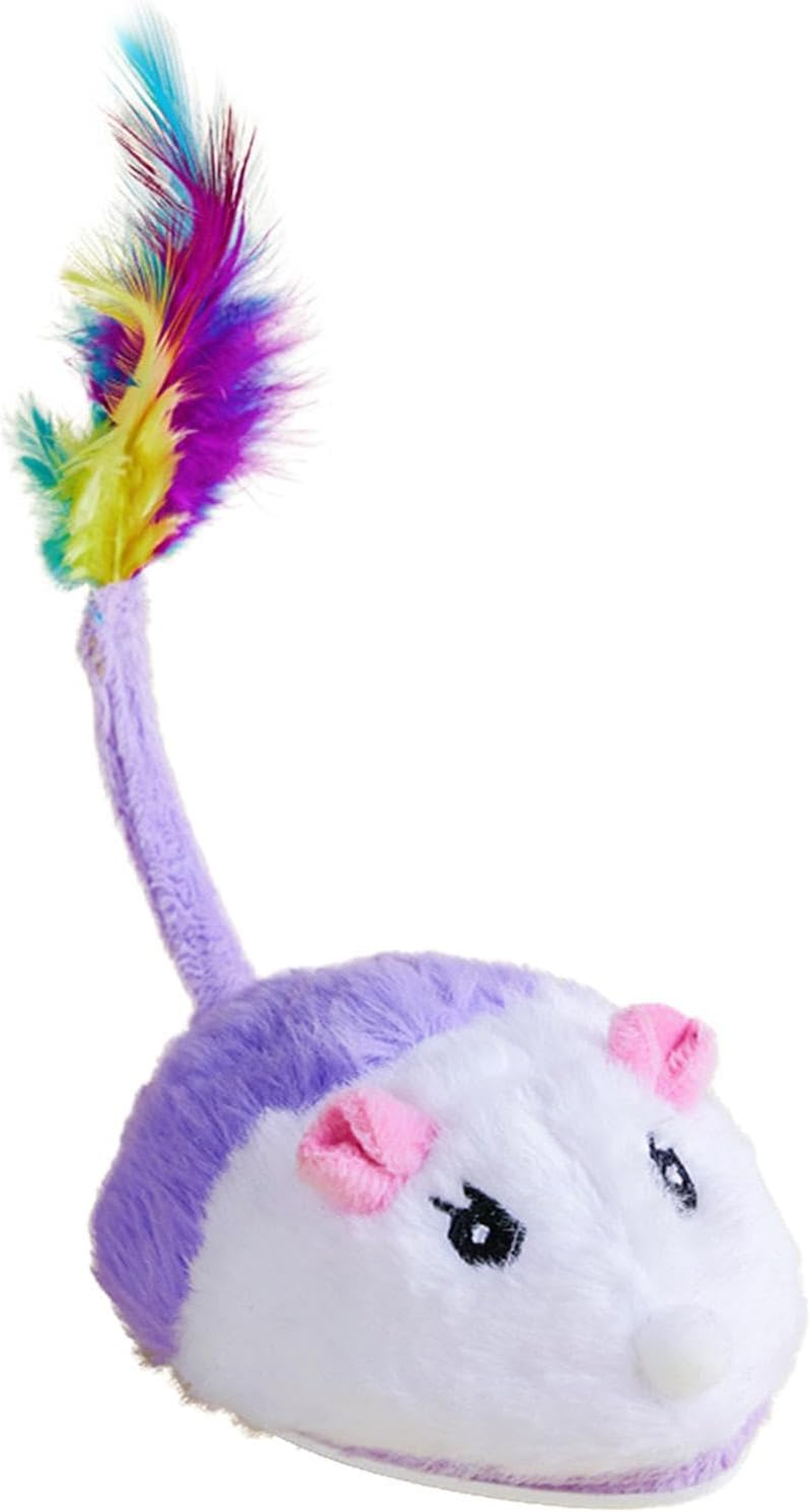 Shurzzesj Cat Mouse Toys,Cat Toys Squeaky Moving Mouse - Electric Fun with Automatic Moving Mouse - Cat Pet Toy,