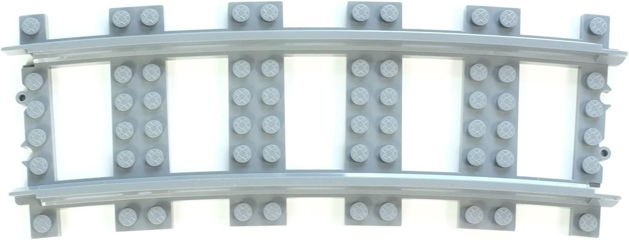 Trixbrix.Eu Curved Tracks R104 Compatible with  City Train Sets 60197 60198 10277 60205 60238