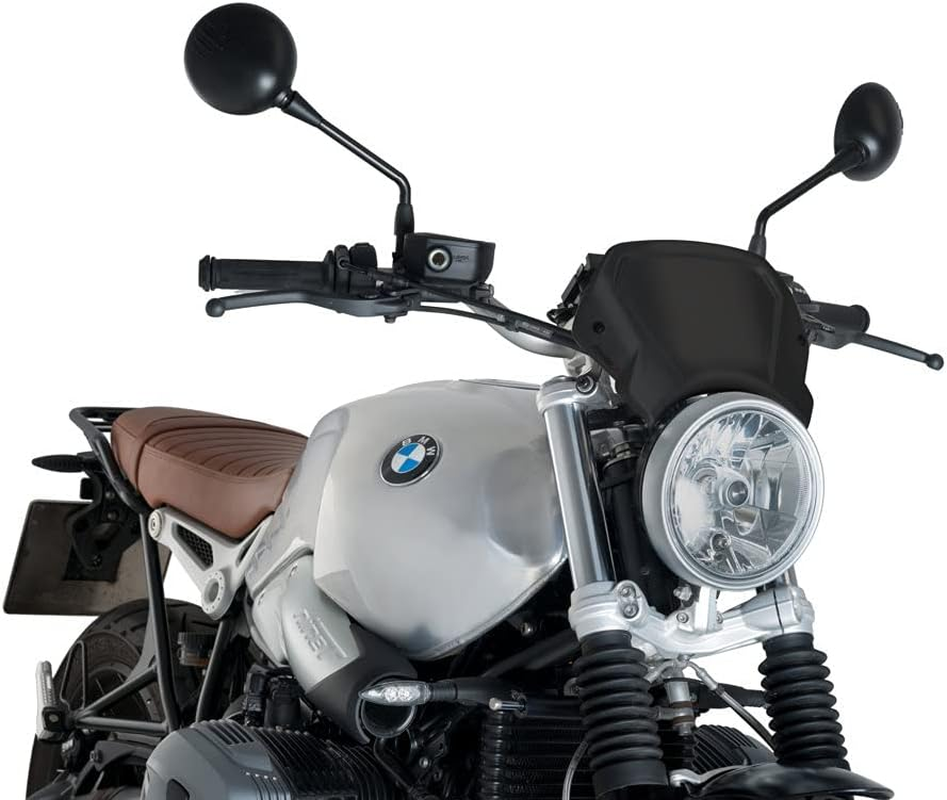 Puig Aluminium Frontal Plate 9798N CB650F, Honda CBR650F 14'-19' - Black image number 4