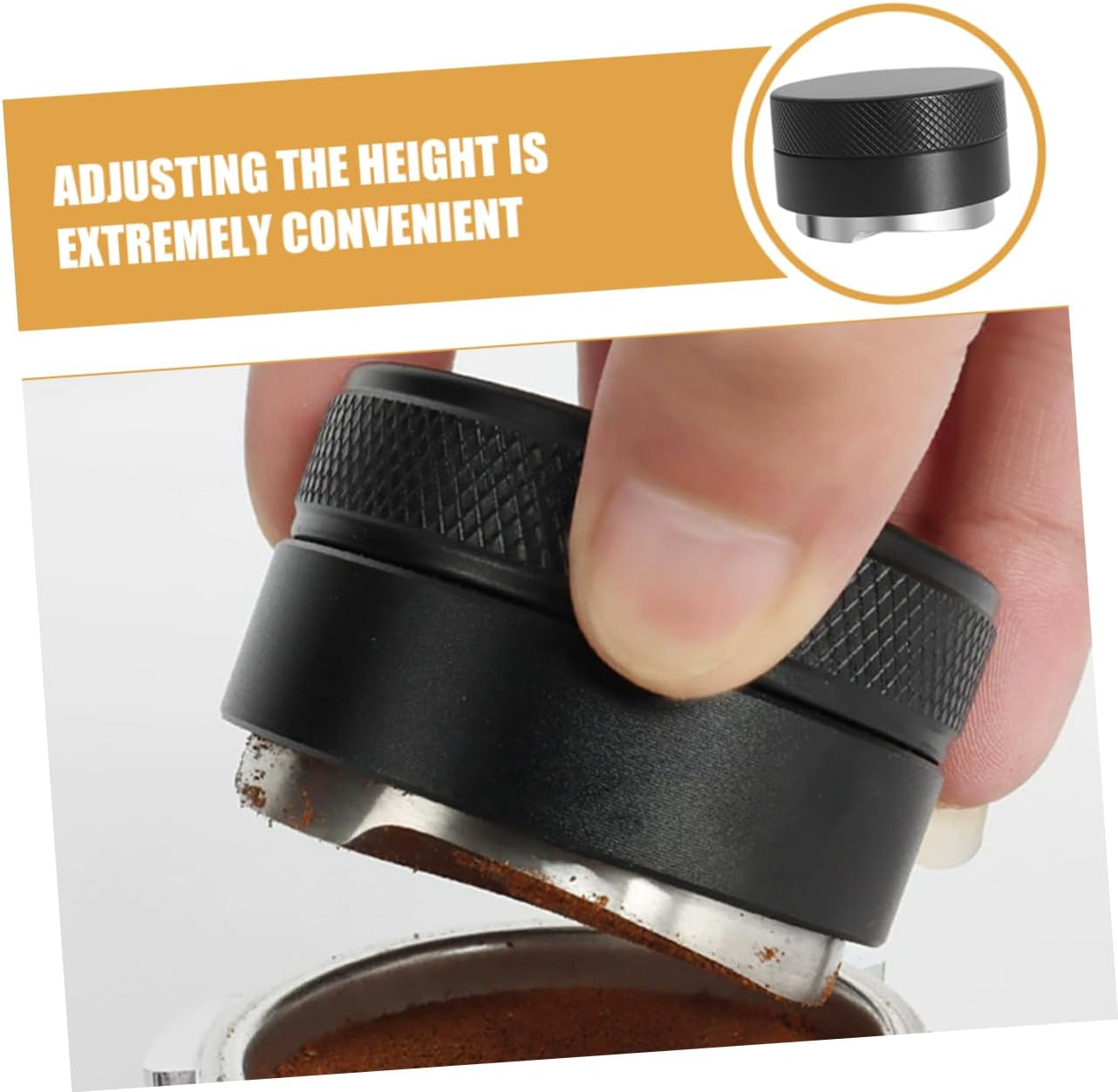 GARVALON Espresso Coffee Dispenser Leveler Bean Tampers Supplies Tools Maker Press Distributor Accessory image number 4