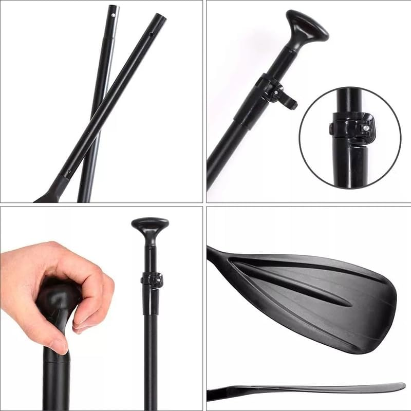 Easy Go Stand up Paddle Board Sup Surfboard Paddle Oar 4-Piece Double Ended image number 1