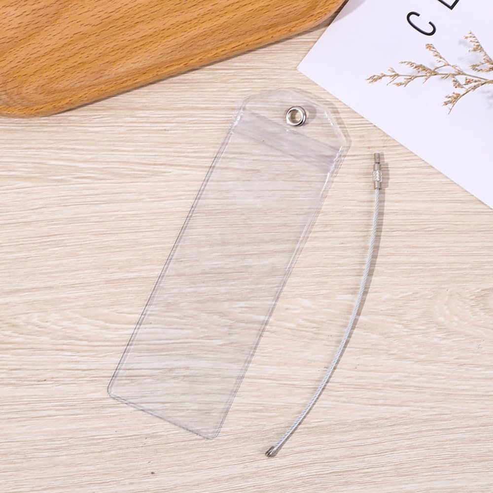 Cruise Luggage Tag Holder, 6Pack Clear Waterproof Cruise Luggage Tags for Royal Caribbean and Celebrity Ships, Cruise Essential Travel Accessories image number 5