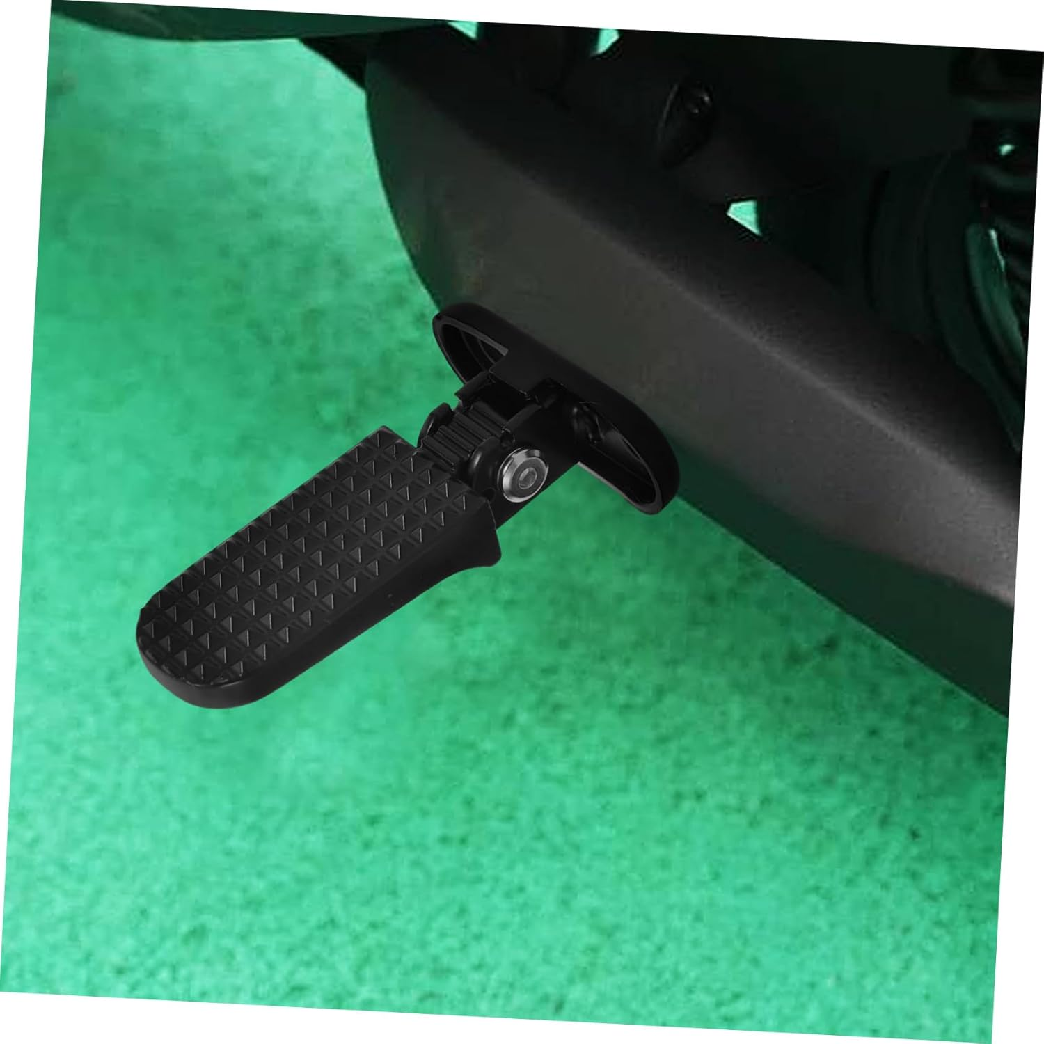 BRIGHTFUFU Scooter Foot Pegs Mount Rear Pedals Bike Pegs for Electric Mopeds Easy Install Rear Footrest Support Bike