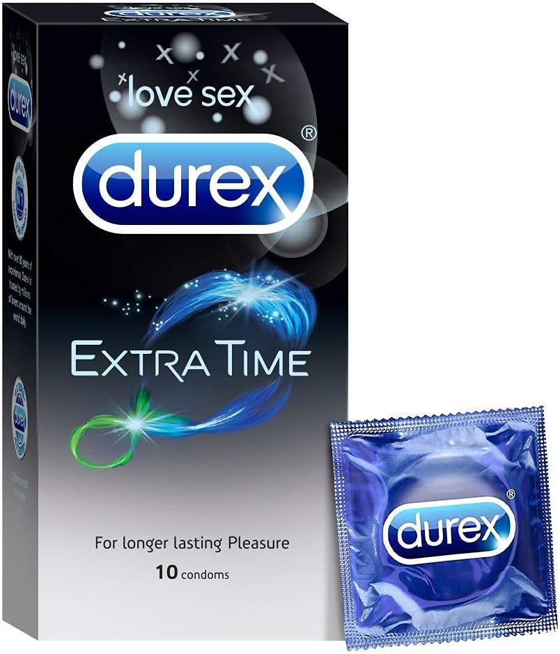 Durex Mutual Climax, Extra Time & Extra Dots Condoms (Pack of 30) image number 4