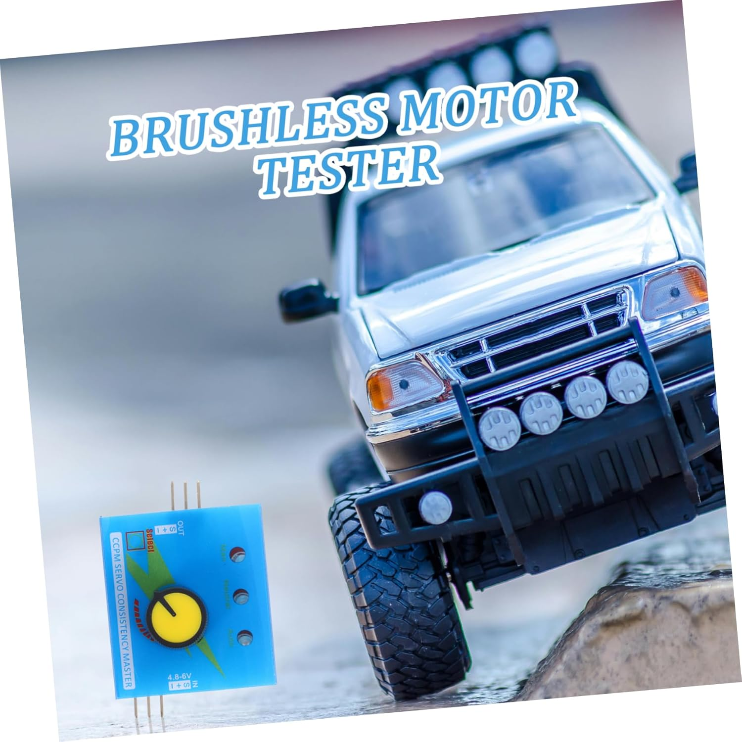 OSALADI Multi-Function Controller Motor Tester Tool Motor Speed Controller for Rc