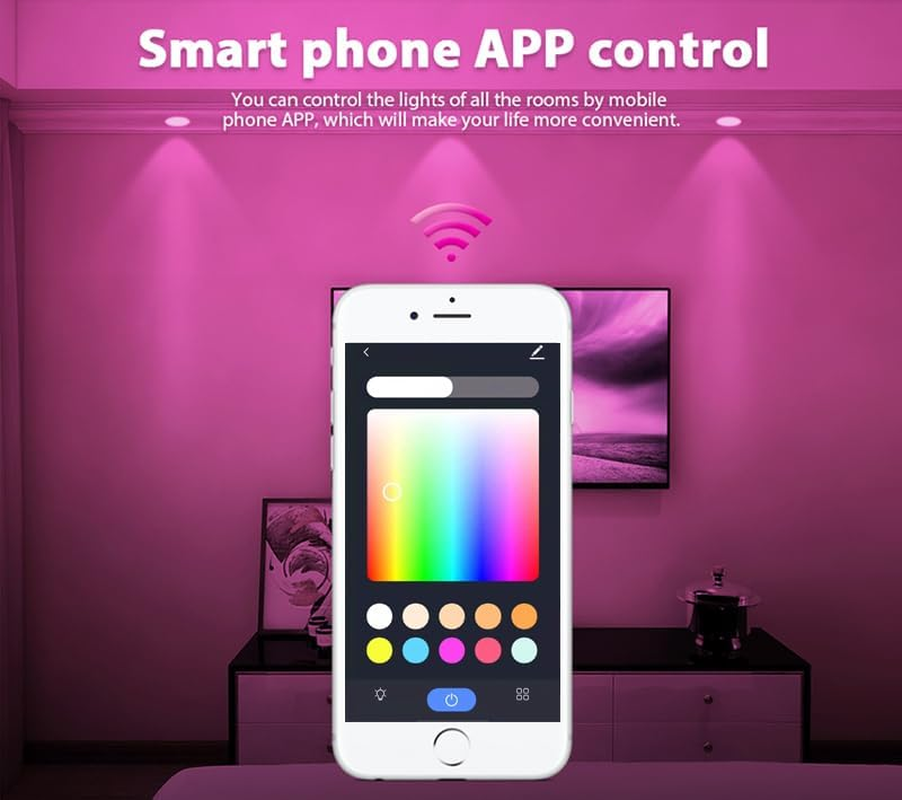 Homekit E12 Wifi Smart RGBCW Bulb Works with Homekit Siri Voice Control image number 6