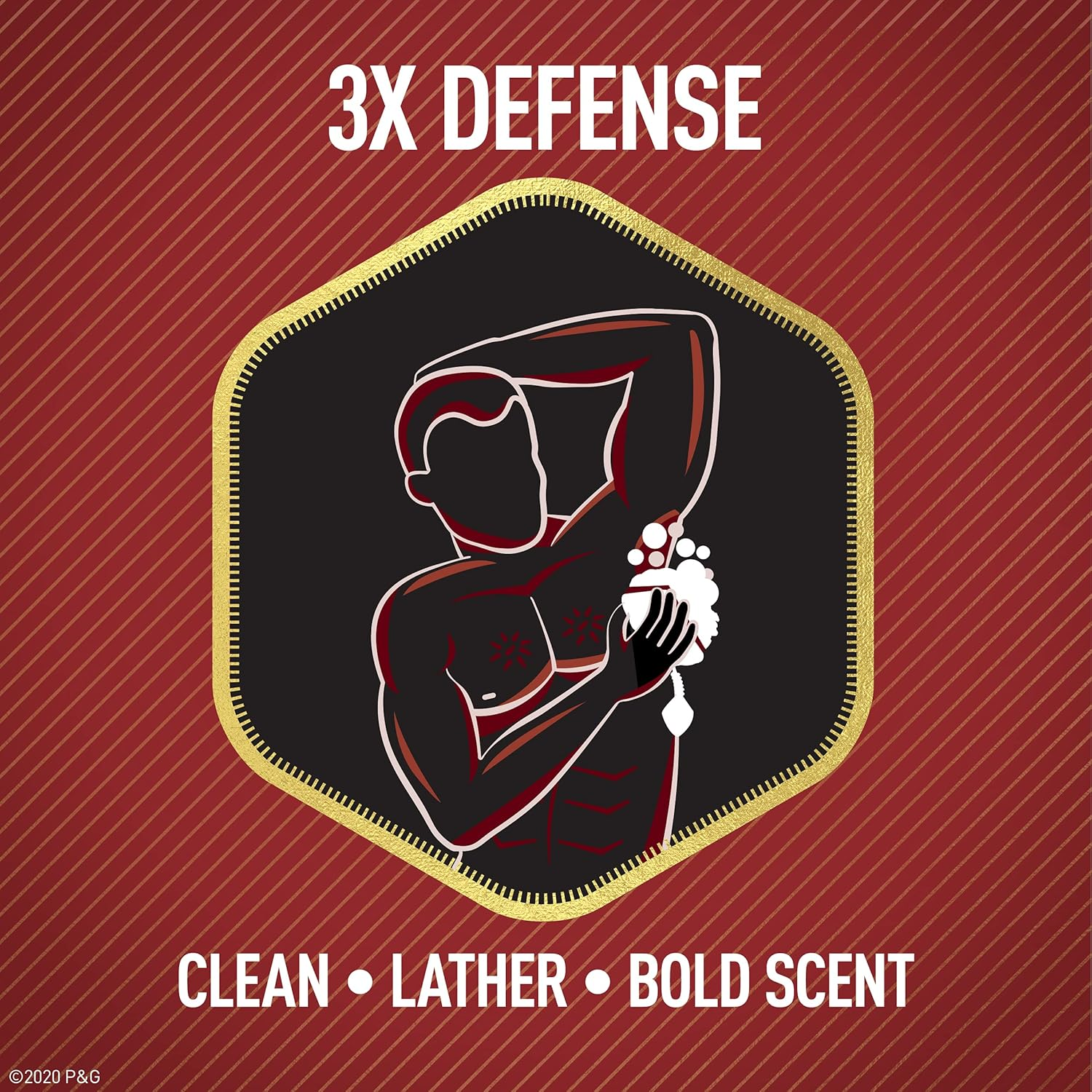 Old Spice Red Zone Swagger Scent Body Wash for Men, 890Ml image number 2