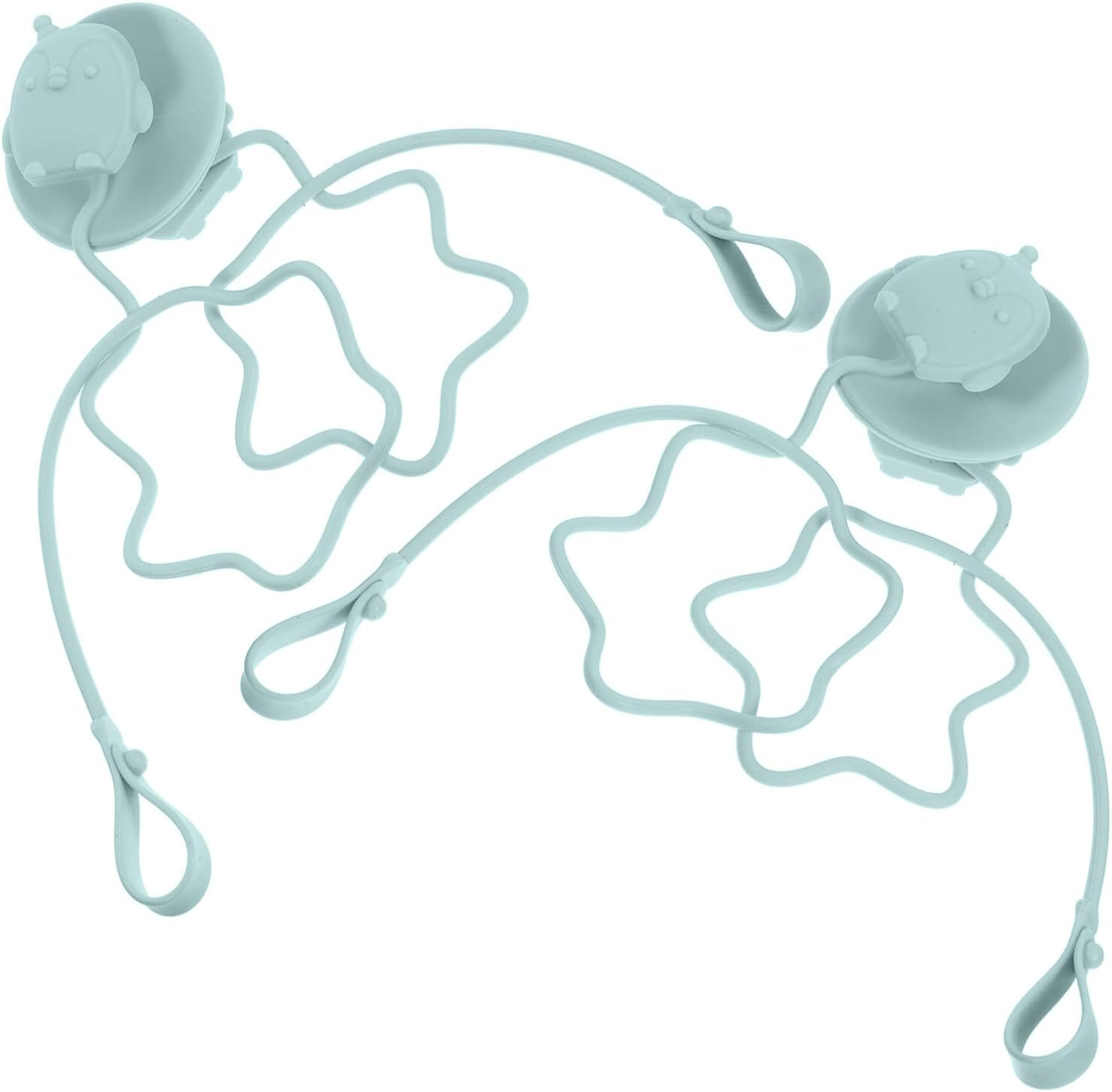 Toyvian Reusable Baby Utensils Holder Fork Spoon Holder Strap Suction Cup for Highchair image number 5