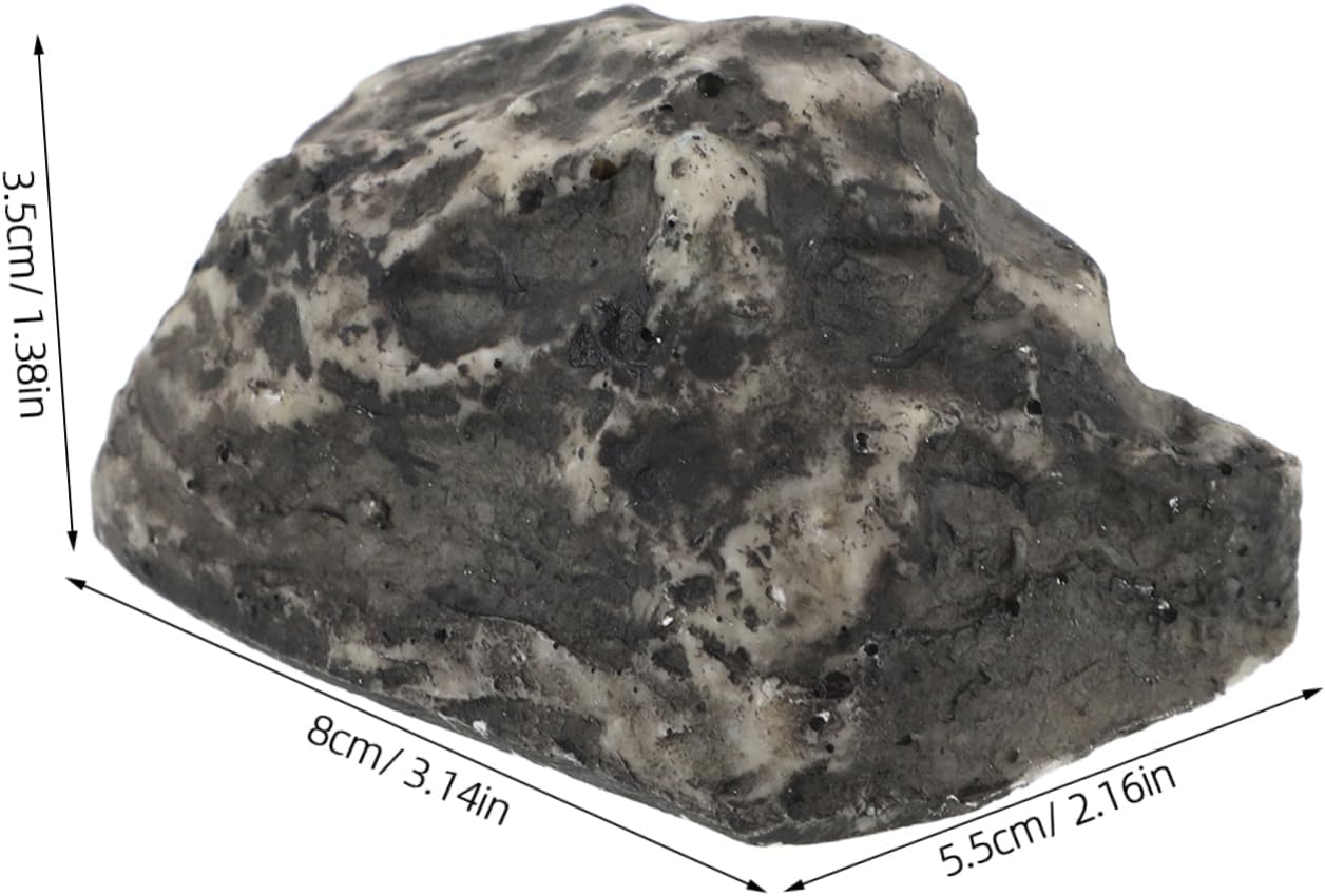 1Pc Stone Type Resin Key Box Hidden Storage Key Case Artificial Stone Hider for Outdoor Holder for Garden and Security Ideal for Concealing Spare S