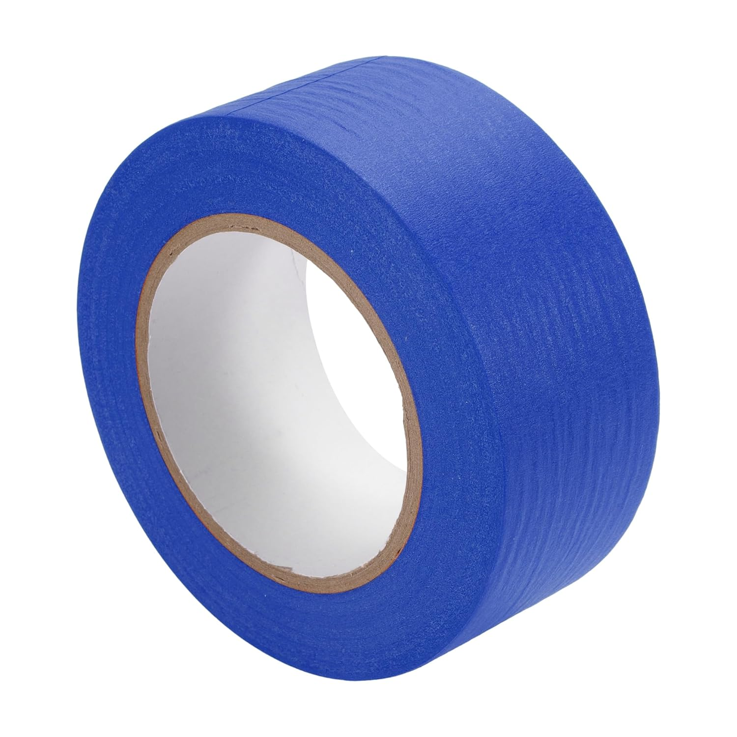 X AUTOHAUX 1 Pc 2 Inches X 60.1 Yards Universal Painters Tape - DIY Car Auto Paint for Masking Tape No Residue - Crepe Paper Blue image number 6