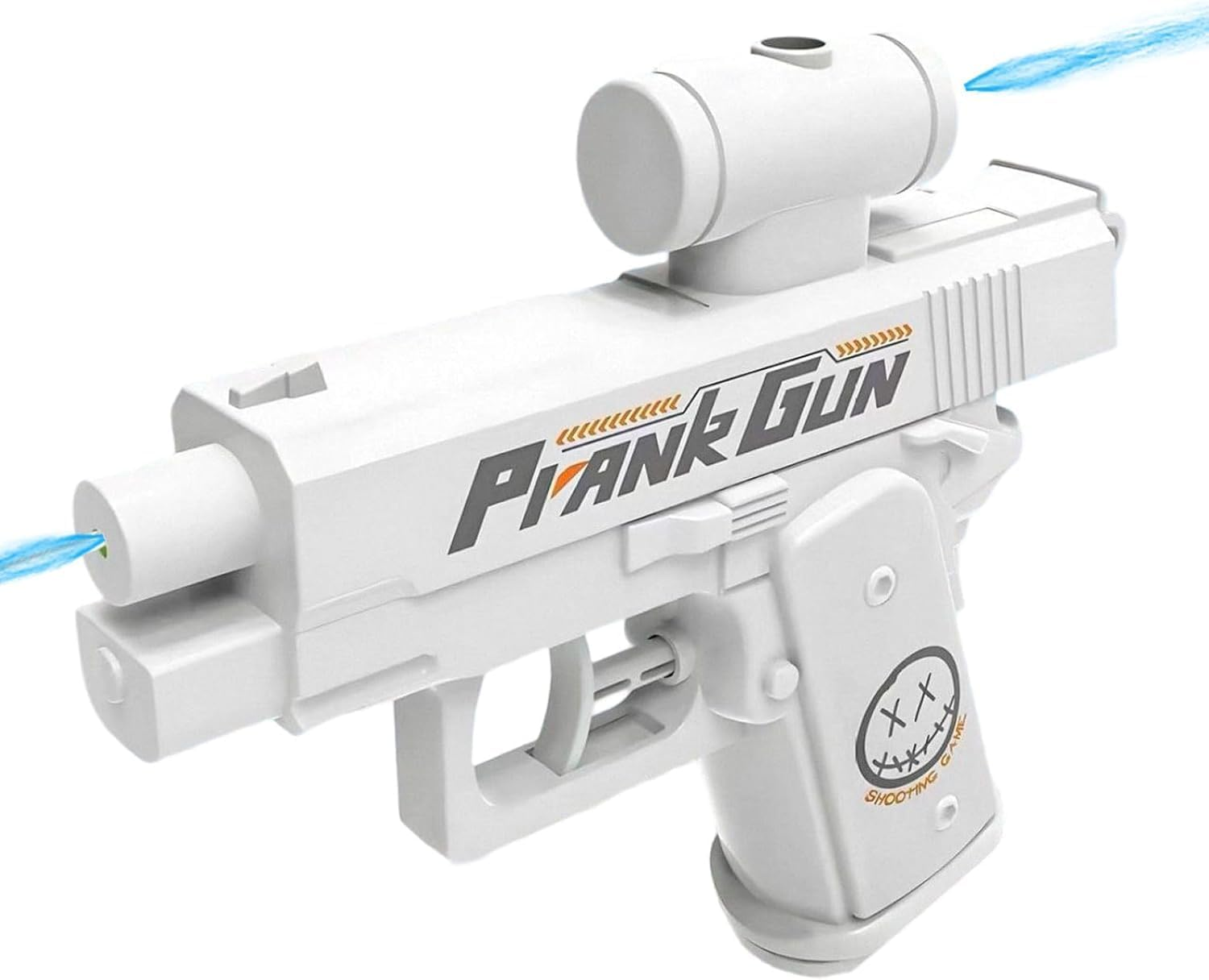 Prank Two-Way Water Gun, Can Spray from Front and Back (White) image number 3
