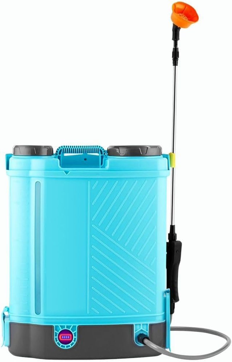 AUSWAY 16L Electric Backpack Sprayer 12V Battery Powered Rechargeable Knapsack Garden Watering Lawn Weed Disinfection Agriculture Car Wash Spray Equipment image number 5