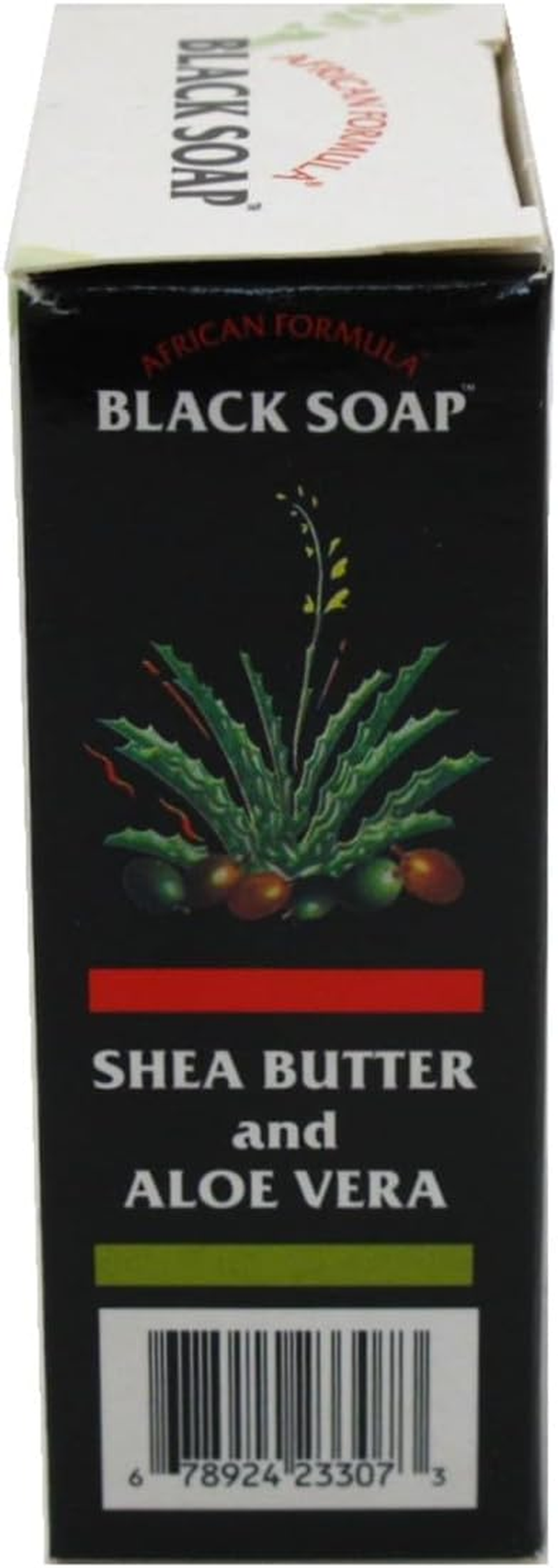 Madina African Black Soap Shea Butter and Aloe Vera, 3.5 Oz image number 1