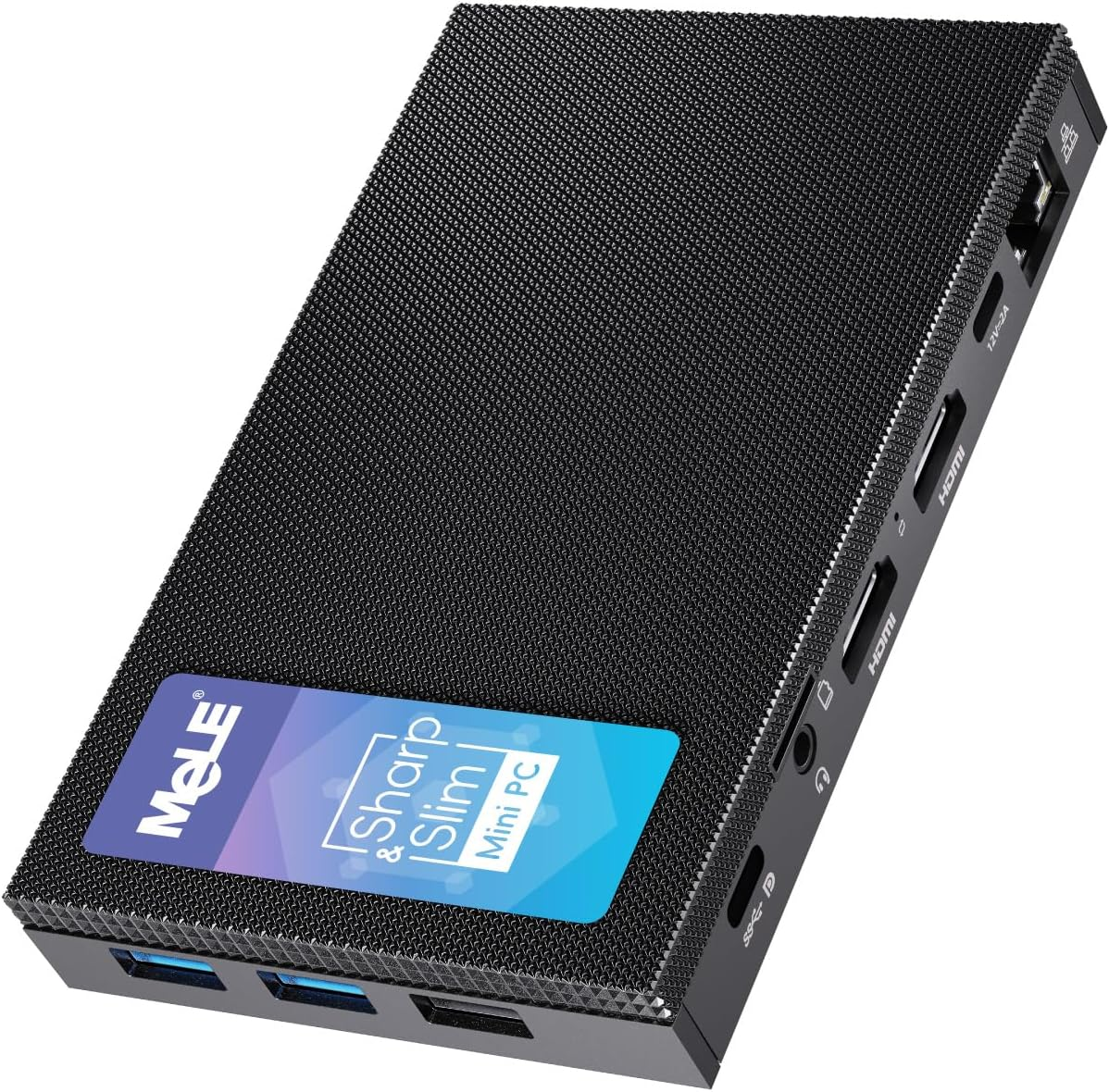 Mele Mini PC, Upgraded Quieter 4C N150 (Turbo 3.6Ghz), 16GB DDR4 RAM 512GB Storage, Desktop Mini Computer Full Functional USB-C, 4K Triple Display on Home, Office, Education, Astrophotography image number 2