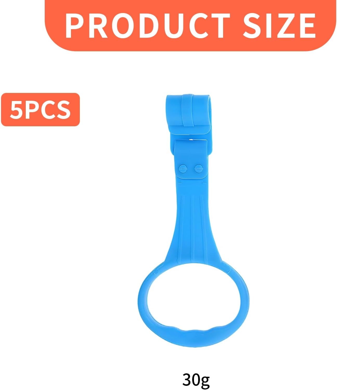 5Pcs Baby Play Pen Pull up Ring, Playpen Baby Pull Rings, Children'S Standing Baby Walking Aid Pull Rings, Crib Stand Rings, Walking Learning Tools image number 3