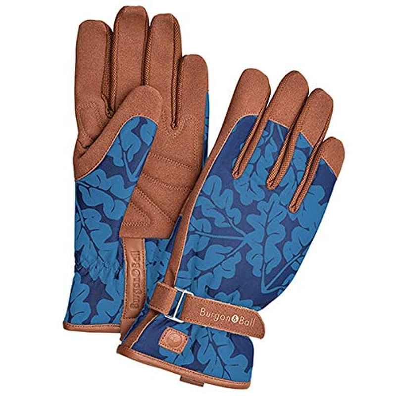 Burgon & Ball Love Oakleaf Plum S/M Gloves, Ladies, Gardening, Hands, Womens GLO/OAKPLUMSM