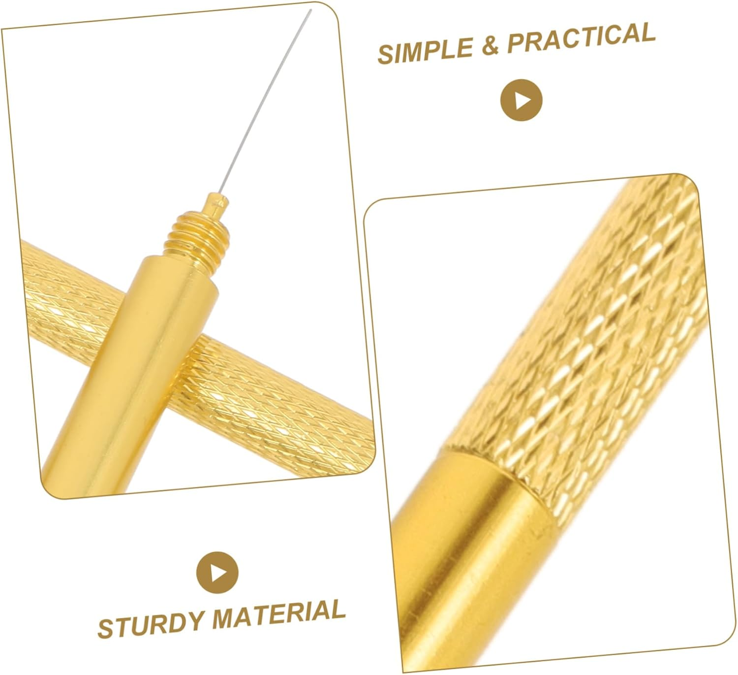 OSALADI 2Pcs Touch-Up Paint Pen Fine Tip Car Scratch Repair Detailing Paint Applicator Pen image number 6