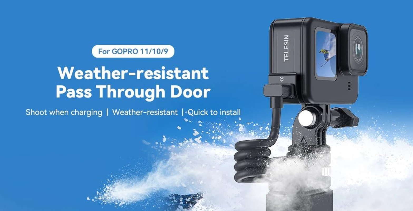 Camgo Telesin Protective Pass through Side Door for Gopro Hero 13 image number 1