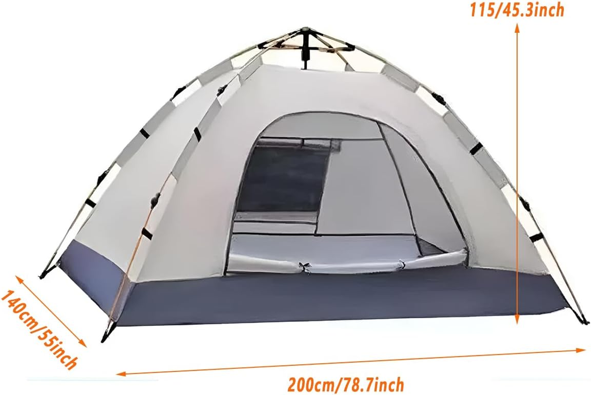 AIMALL Instant Pop-Up Camping Tent, Waterproof and UV Resistant, 78.7" X 55" X 45.3", Portable 2-3 Person Outdoor Shelter