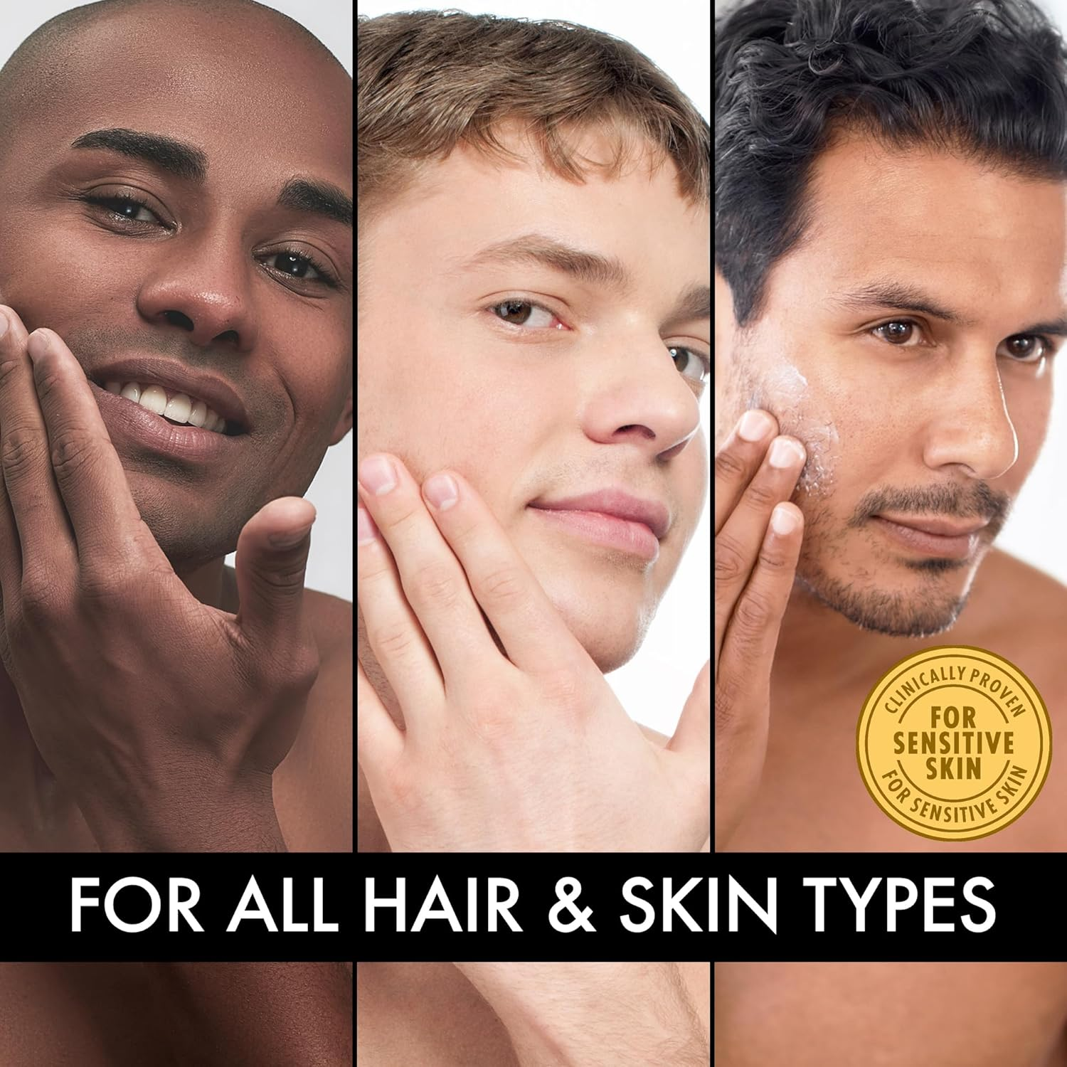 The Art of Shaving After-Shave Balm for Men - Face Moisturizer, Clinically Tested for Sensitive Skin, Sandalwood, 3.3 Ounce (M-BB-2230) image number 4