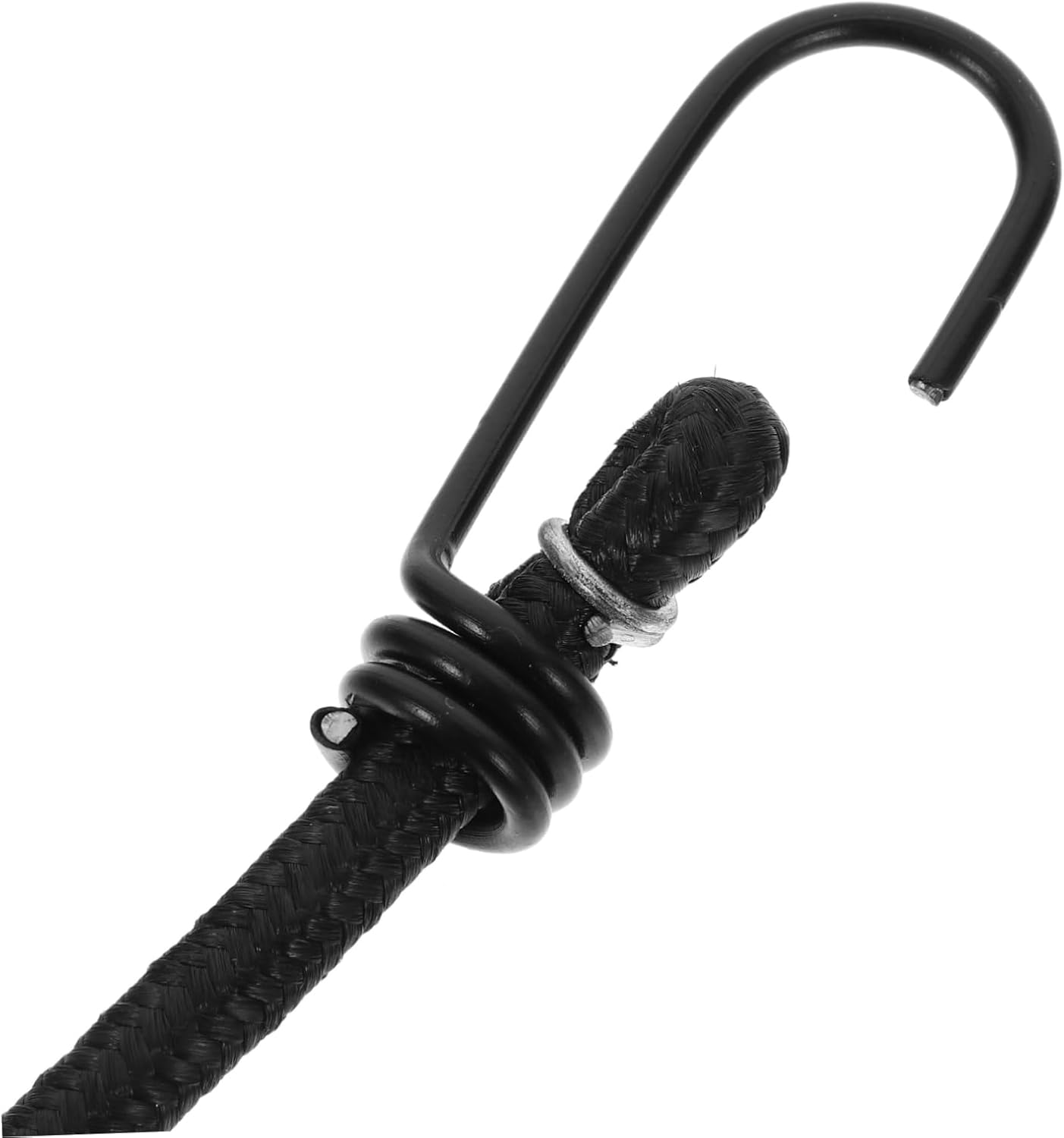 Ifundom Elastic Bicycle Luggage Rope with Hooks Heavy Duty Bungee Cord Adjustable Elastic Strap for Mountain and Fixed Gear Bikes Secure Cargo for Camping and Travel image number 6