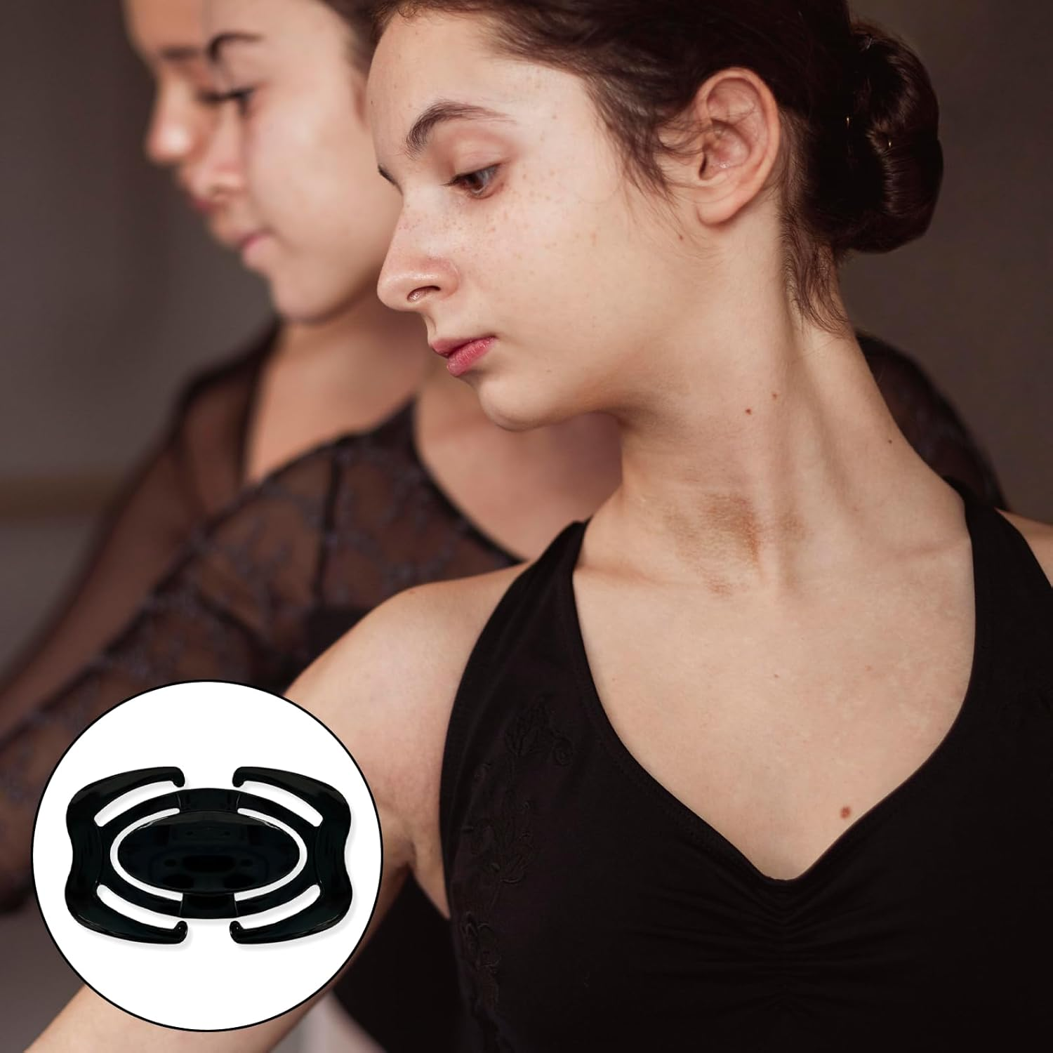 TEAONE Conceal Strap Clips, 6 PCS Cleavage Clips for Tank Tops, Dresses to Hide Straps (3 Colors) image number 6