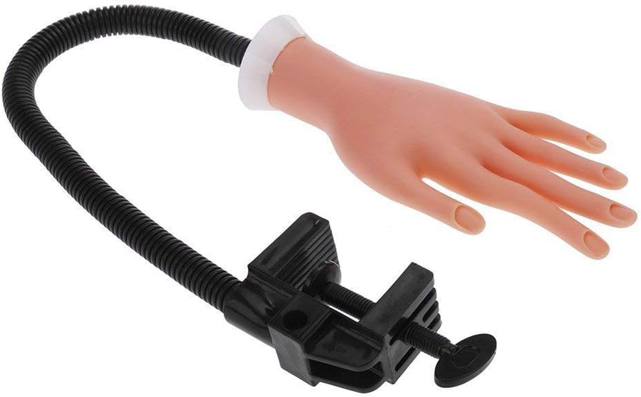Pro Hand Rubber Flexible Nail Manicure Practice for Learning and Exhibition image number 5