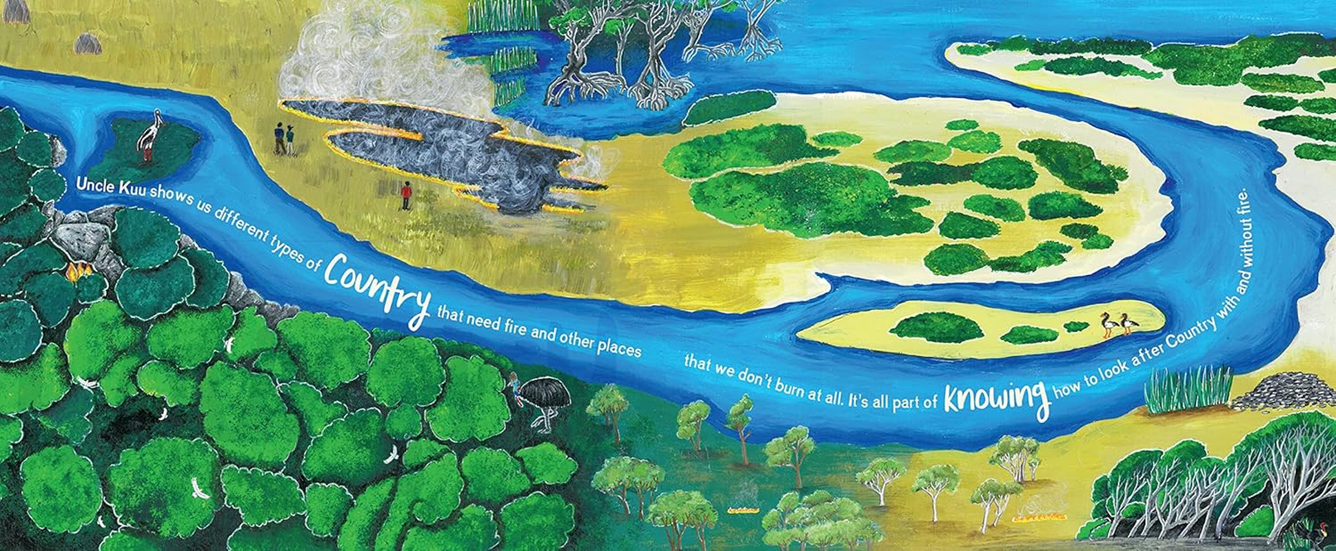 Looking after Country with Fire: Aboriginal Burning Knowledge with Uncle Kuu image number 1