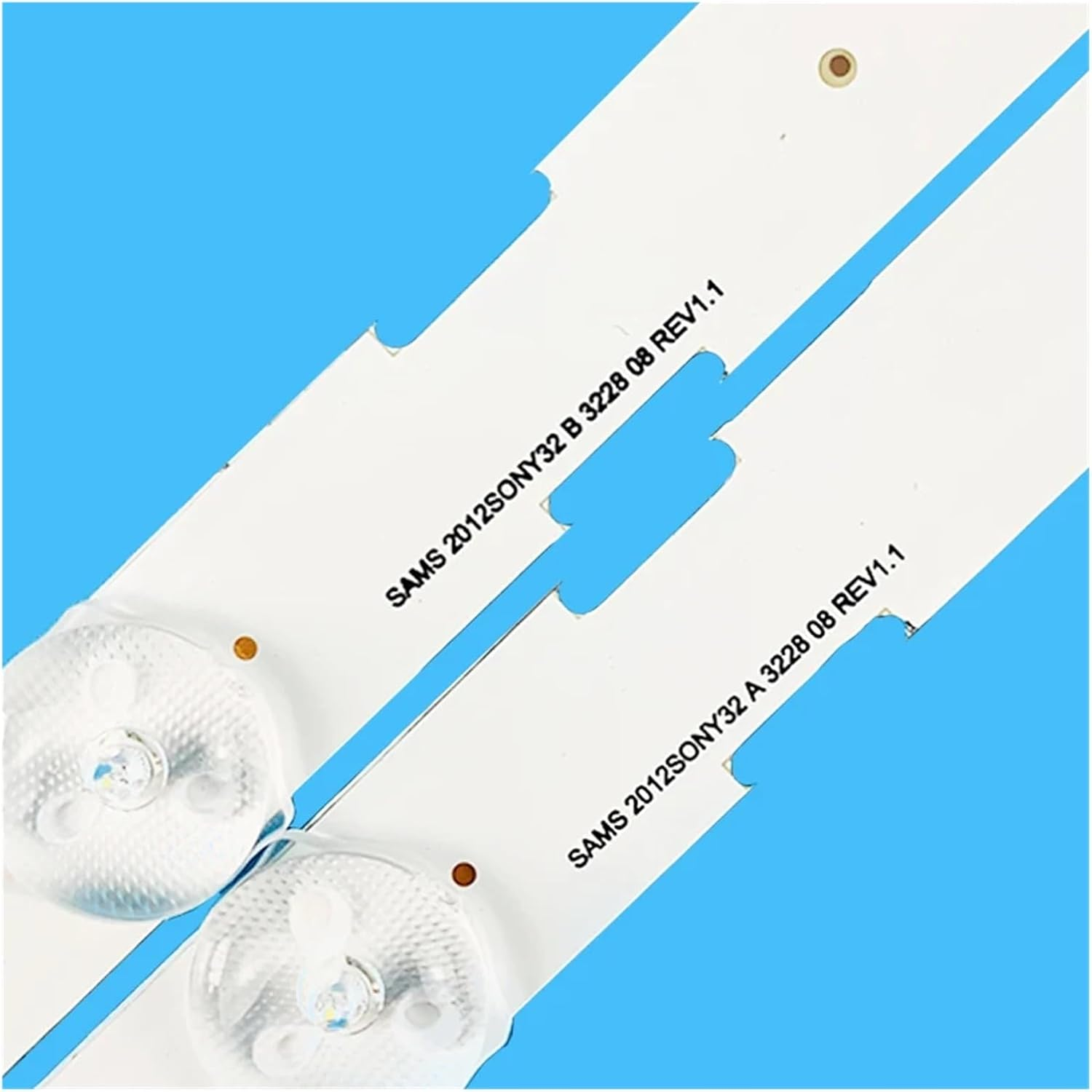 New 4Pcs/Lot 2A+2B 619Mm 8Leds 3V for 32" TV 2012SONY32A 2012SONY32B for In/Note.K 32" NDS REV0.4 a B