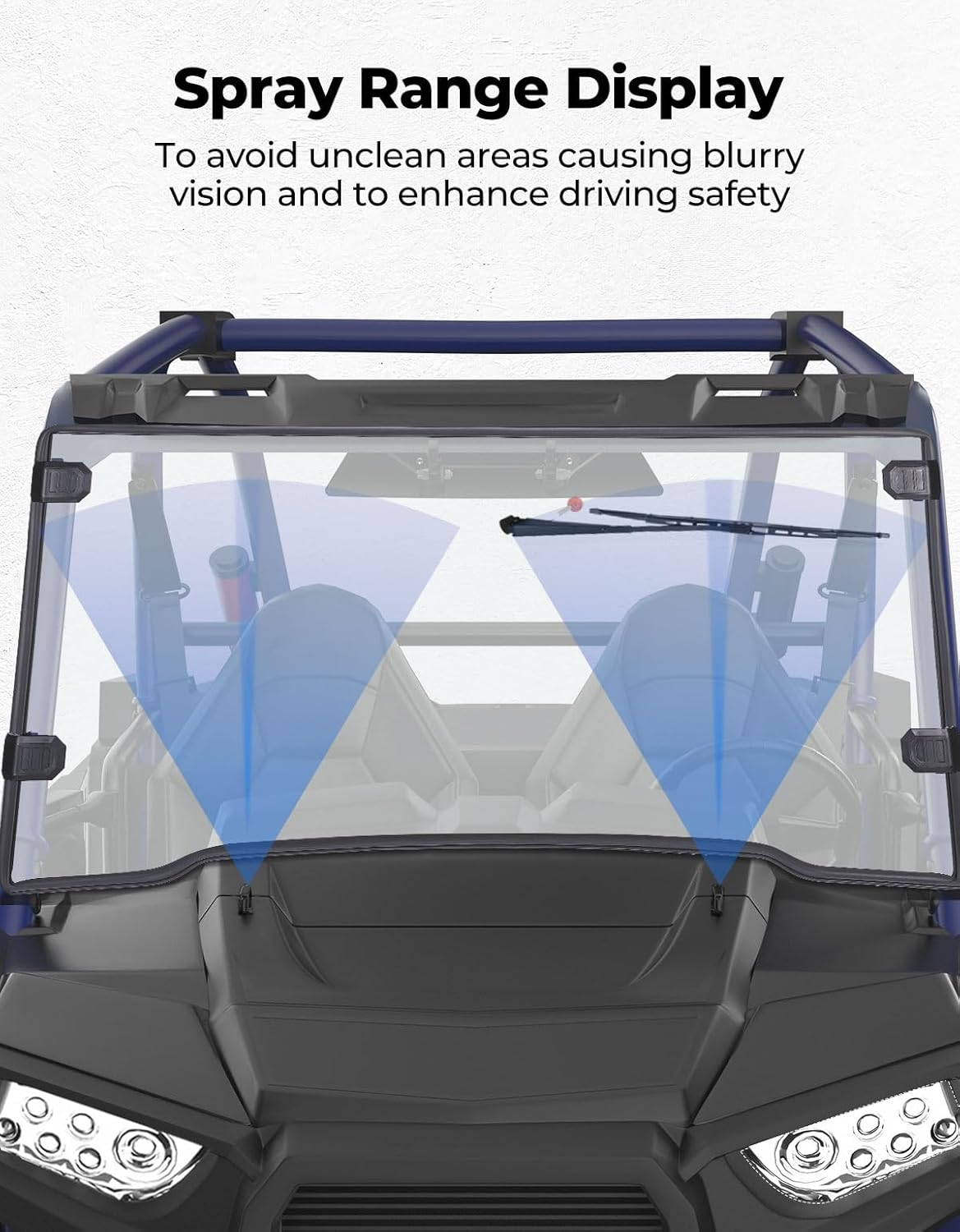 KEMIMOTO Windshield Washer Fluid Reservoir, 12V Universal Car Windshield Washer Pump Washer Fluid Reservoir Bottle with Spray Switch Button Easy to Install image number 4