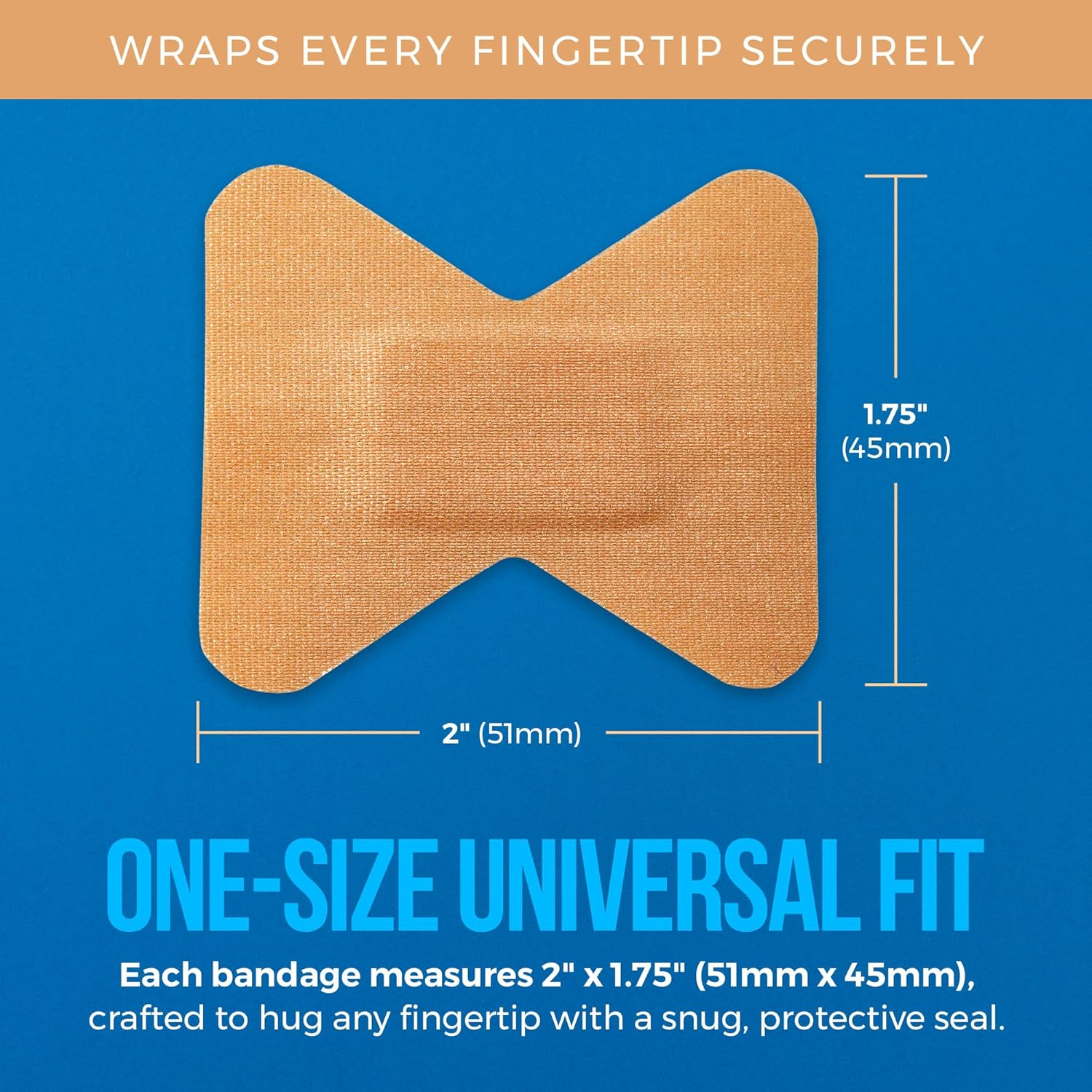 Flexible Fabric Bandages - Flex Fabric Adhesive Bandages Finger-Tip Bandages for Finger Care and to Protect Wounds from Infection - (200 Count) image number 5