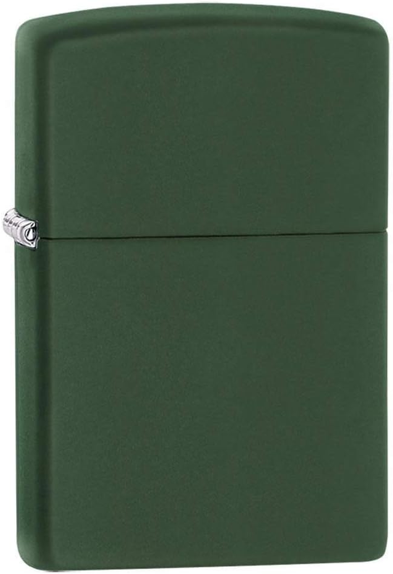 Zippo 221 Classic Matte Green Lighter, Green