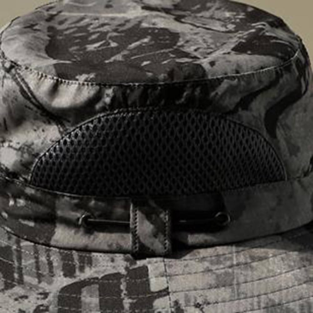 Wide Brim Solar Fan Hat, Solar Powered Hat Fan, for Hiking, Camping and Fishing image number 3