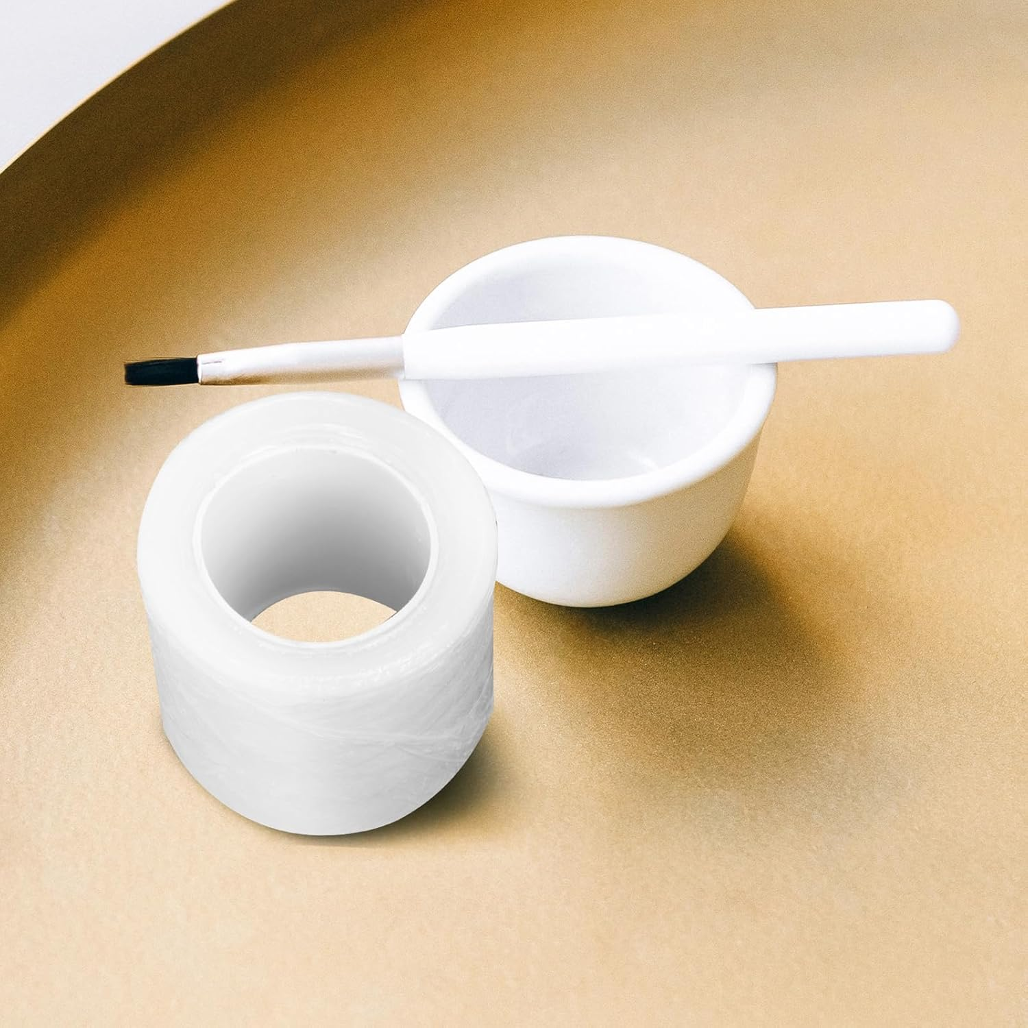 Ipetboom Brow Lamination Cling Wrap, 3-Rolls Brow Lamination Cling Wrap Film Semi-Permanent Lip Makeup Film Easy Application image number 3