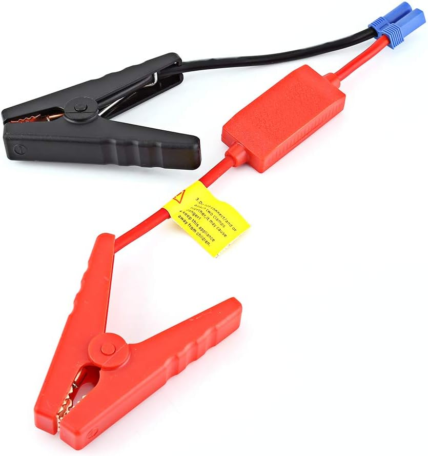 Akozon Car Battery Booster Cable with Reverse Charging Prevention for Battery Start image number 2